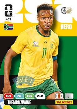Themba Zwane South Africa Panini FIFA World Cup 2026 Adrenalyn XL #439